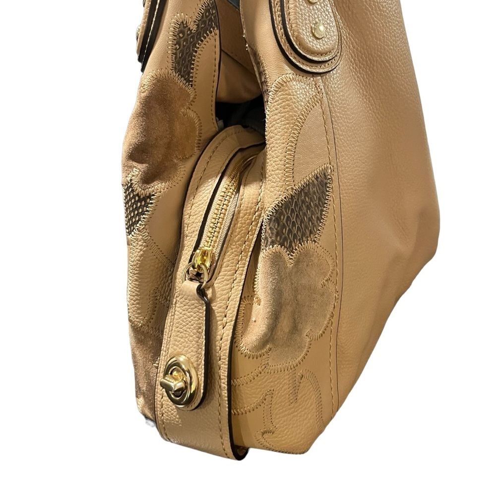 COACH EDIE PATCHWORK TEA ROSE SHOULDER BAG NO-L1792-24966 COACH LEGACY H… - Picture 10 of 16